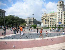 Plaza de Cataluna